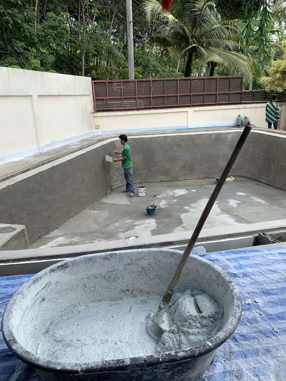 2019 pool renovation